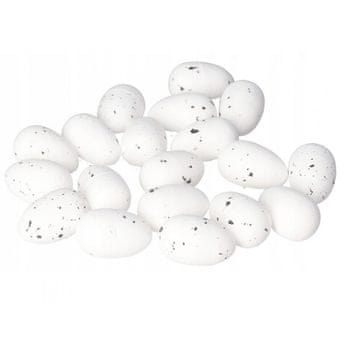 Deko JAJA OD STIROFOAM S PJEGAMA 20 KOM 3 CM