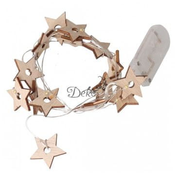 TOP GIFT LED SVJETLA ZA BOŽIĆNO DRVCE ŽIČANE ZVIJEZDE NA BATERIJE