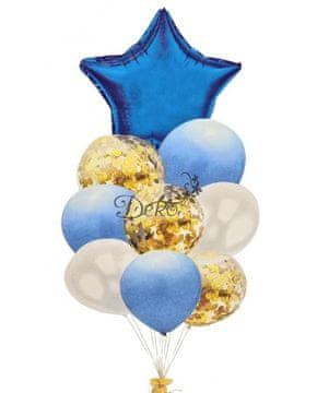 TOP GIFT ROĐENDANSKI BALONI SET OD 9 KOMADA BALONA ZA SVADBENU ZABAVU