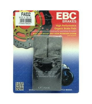 EBC FA032 kočione pločice