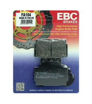 EBC Kočione pločice FA104