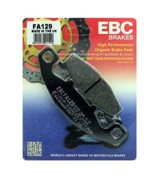 EBC FA129 kočione pločice