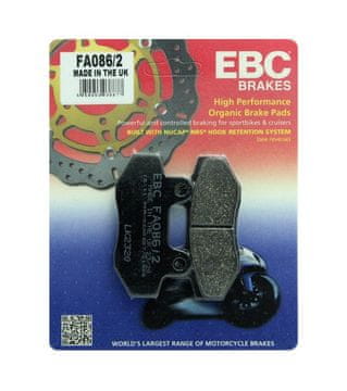 EBC FA086/2 kočione pločice (set od 2)