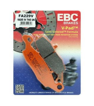 EBC FA229V kočione pločice (set od 2)