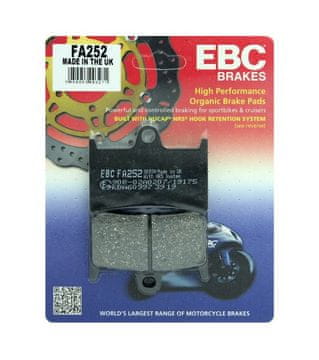 EBC FA252 kočione pločice