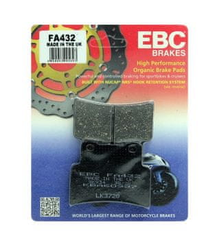 EBC FA432 kočione pločice