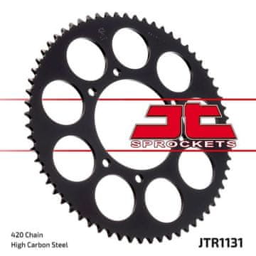 JT R1131-52 čelični stražnji lančanik, 52T, veličina 420 /W/