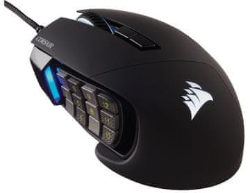 SCIMITAR Corsair Scimitar Elite RGB miš, 18000 DPI (Crni)