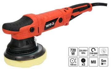 TOYA Yato 720W 150mm ekscentrični stroj za poliranje
