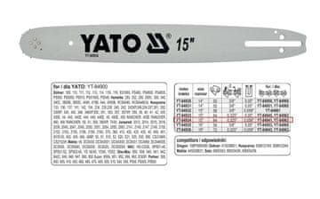 TOYA Yato vodilica lanca 38 cm/64/325"/1.5