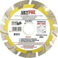ARTPOL DISK D.230SEG-AR /BRZINA I GLAVA ZA REZANJE