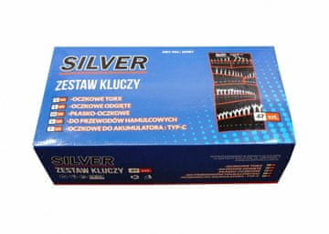 Silver SPECIJALISTIČKI SET KLJUČEVA 47 KOM / SREBRNA