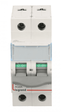 LEGRAND Modularna sklopka-rastavljač 32A 2P FR302 004325/406445