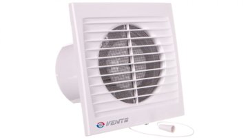 GR Ventilator za kupaonicu Ø 100 230V 14W 95m3/h 35dB zidni s prekidačem na užet (STYL WP) 100SV
