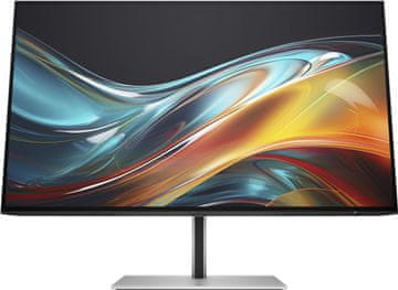 HP Series 7 Pro 23,8" FHD računalni monitor - 724PF, crni i srebrni, 8X530E9