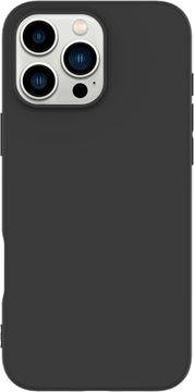 eSTUFF iSTUFF INFINITE VIENNA maskica za iPhone 16 Pro, crna. Materijal: 100% reciklirani TPU, ES67101052