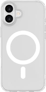 eSTUFF INFINITE OSLO Prozirna magnetska maskica za iPhone 16, Materijal: 65% PC i 21% reciklirani TPU, ES67141050