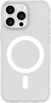 eSTUFF INFINITE OSLO Prozirna magnetska maskica za iPhone 16 Pro. Materijal: 65% reciklirani PC, 21% reciklirani TPU., ES67141052