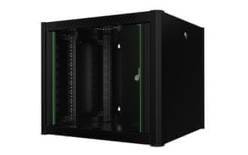 19" 9U Zidni Rack ormar 600x560x512mm - Crni, RWP09U56BL