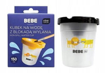 Interdruk Čaša za vodu protiv prolijevanja s čepom protiv prolijevanja BEBE 1 kom.