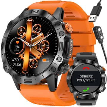 Gravity GT20-3 MUŠKI PAMETNI SAT - AMOLED, DODATNI REMEN (sg024c)