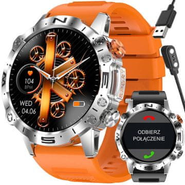 Gravity GT20-4 MUŠKI PAMETNI SAT - AMOLED, DODATNI REMEN (sg024d)