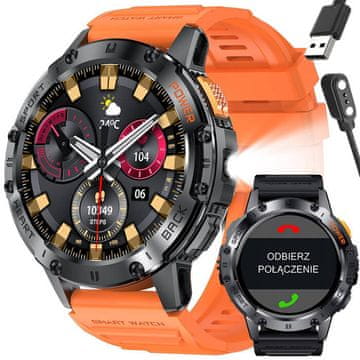 Gravity GT22-3 MUŠKI PAMETNI SAT - AMOLED, DODATNI REMEN (sg030c)