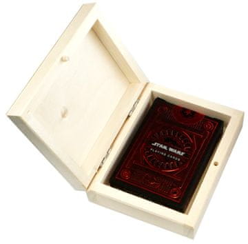 BICIKL STAR WARS DARK SIDE LIGHT SILVER CRVENA 1Tal. Karte za igranje u kutiji