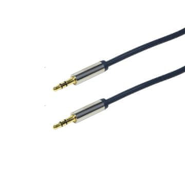 LogiLink CA10150 stereo audio kabel 3,5 mm, M/M, 1,5 m, plavi