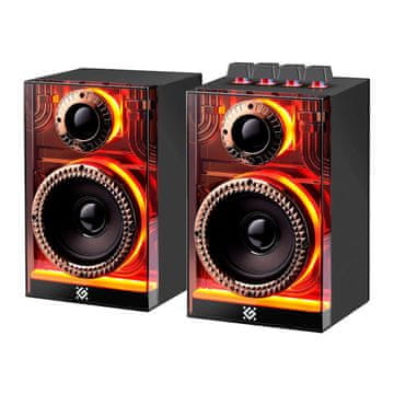 Defender Głośniki FUTURO 2.0 20W Bluetooth USB podświetlenie RGB MP3