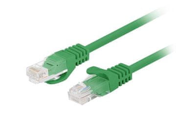 Lanberg Prespojni kabel UTP cat.5e 1,5 m zeleni, 10 komada
