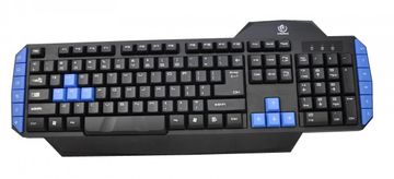 REBELTEC WARRIOR Gaming USB žičana tipkovnica crna