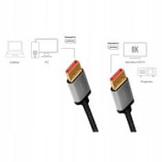 LogiLink DisplayPort 1.4 CDA0106 M/M kabel 3 m