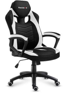 Huzaro Force 2.5 BIJELA MREŽASTA GAMERSKA KADA