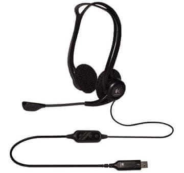 Logitech OEM PC 960 slušalice s mikrofonom, crne