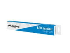 Lanberg 19" crna polica za ormariće, 450 mm (1U/486x270 mm, nosivost do 120 kg, montaža u 4 točke)