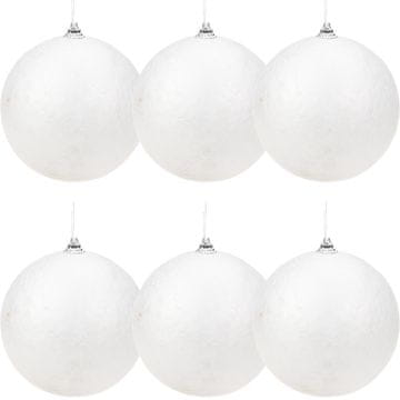 TG26260 STIROFOAM KUGLICE 6 kom KUGLICE S PRIVJESKOM STIROFOAM KUGLICE 6 CM