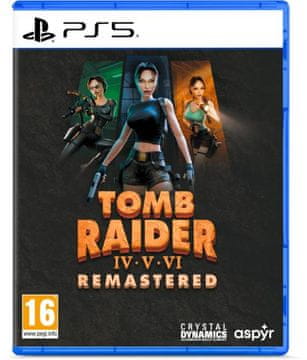Cenega PS5 igra Tomb Raider IV-VI Remastered s Larom Croft u glavnoj ulozi