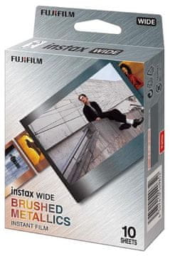 FujiFilm Instax filmska rola Instax Wide Brushed Metallics 10 listova metalni okvir