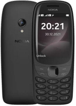 Nokia 6310 Mobitel (2024, TA-1607 DS PL) Crni