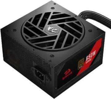 Redragon Guard GC-GU02 650W 80 Plus brončano napajanje crno-crveno