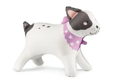 PartyDeco Bulldog folijski balon, 75x57 cm