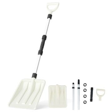 Northix Lopata za snijeg širine 26 cm ergonomska aluminijska ručka
