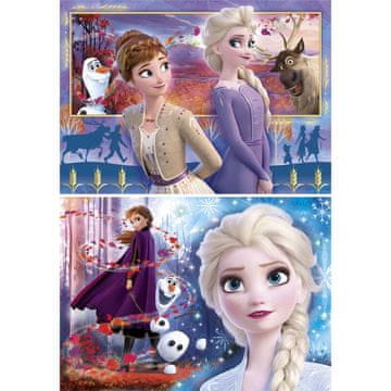 Northix Slagalica Frozen 2, 2 seta od 60 dijelova