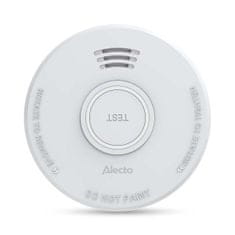 Alecto Detektor dima s fotoelektričnim senzorom, baterija za 1 godinu, pakiranje od 2 komada