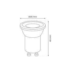 Deko-Light 3W Mini GU10 LED žarulja 3000K