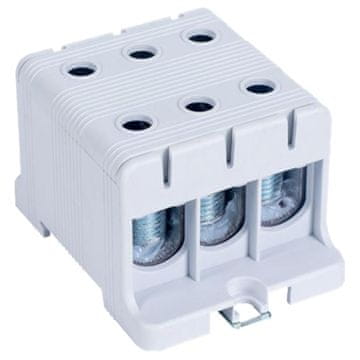 Tracon Electric Kompaktni konektor za šinu i montažnu ploču, sivi 16-95mm2 FLEAL-95/3