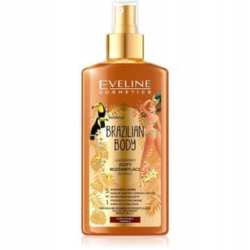 Eveline Cosmetics Eveline Brazilian Body Luxury Gold - zlatni highlighter za tijelo 150 ml