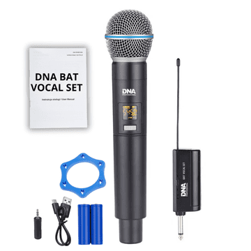 DNA BAT VOCAL SET bežični punjivi mikrofon ručni UHF prijemnik