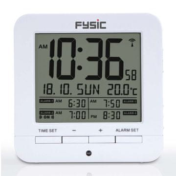 Northix Digitalni budilnik s prikazom temperature, DCF signal